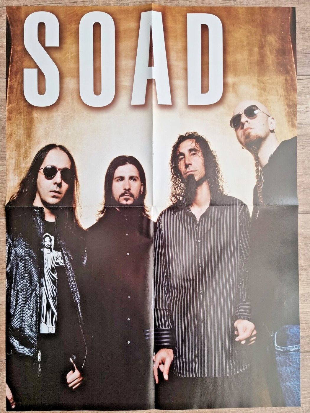 System of a Down poster, 40 × 55 cm