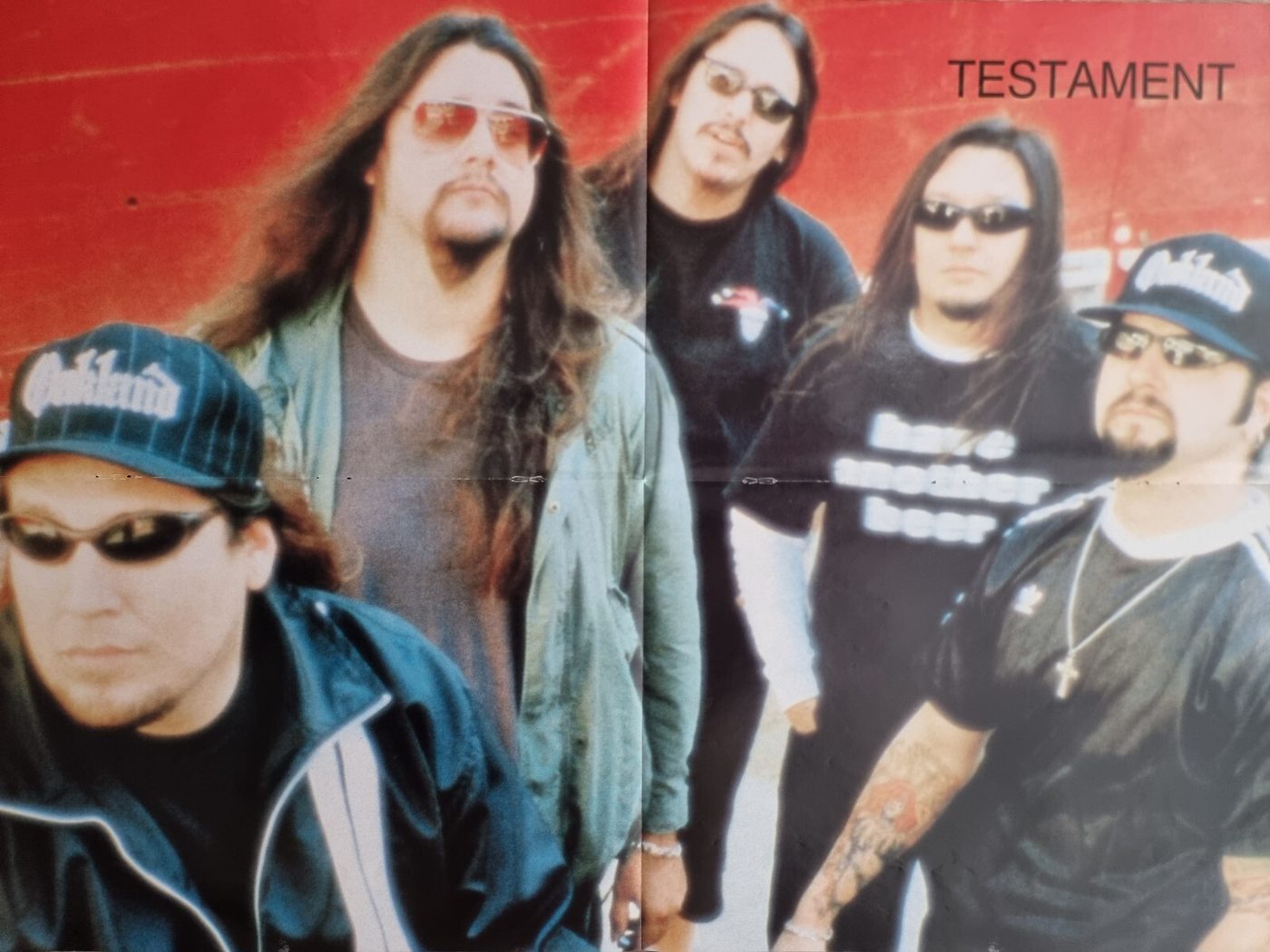 Testament poster, 55 × 40 cm