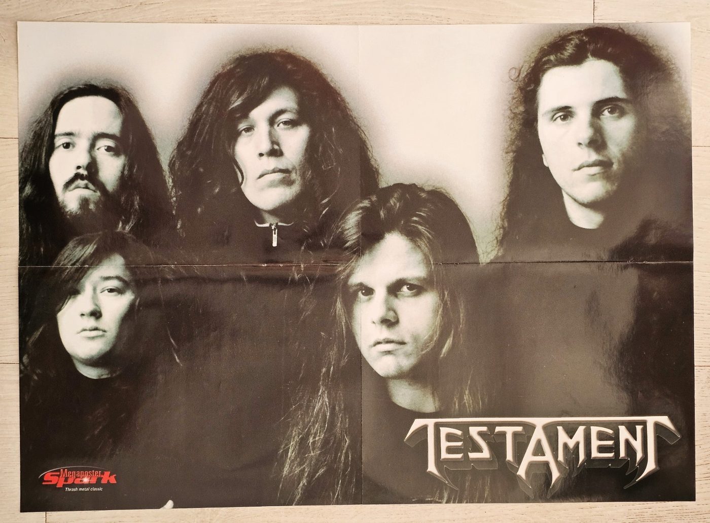 Testament poster, 55 × 40 cm