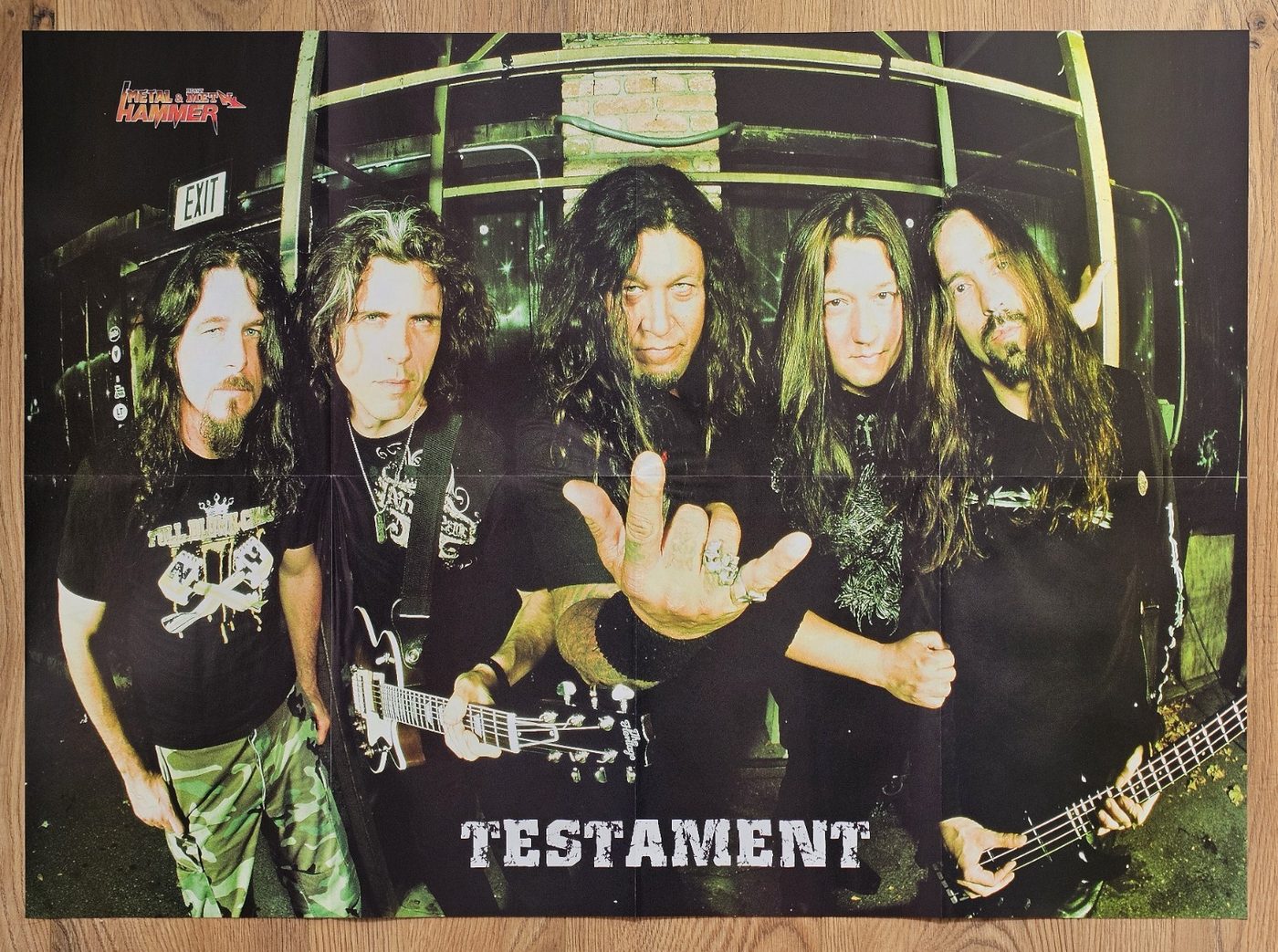 Testament poster, 75 × 55 cm