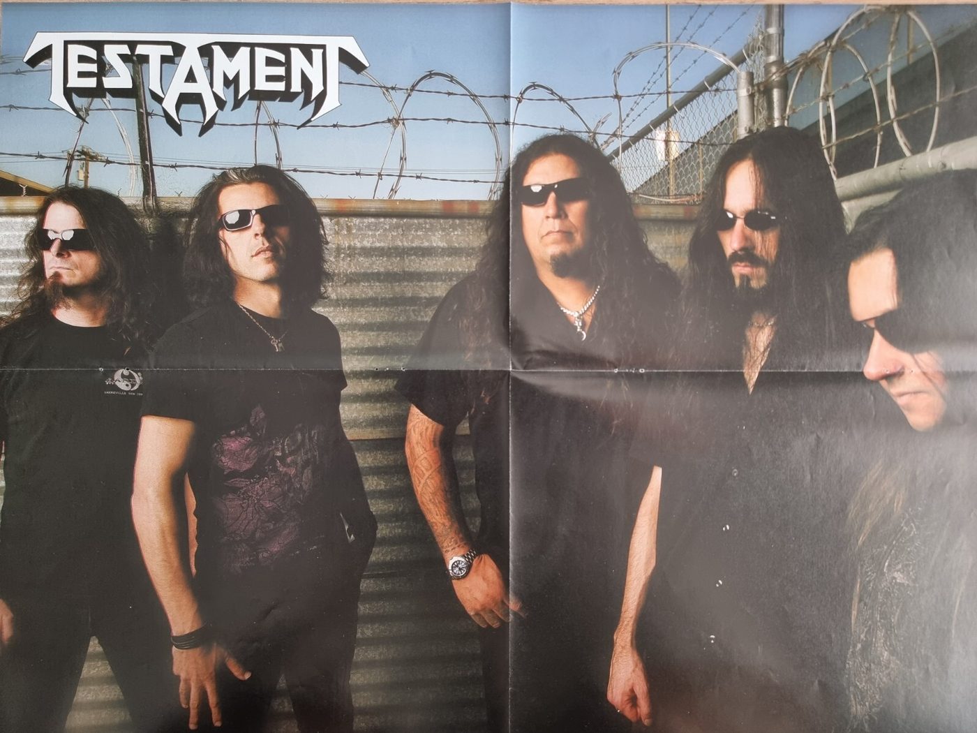 Testament poster, 55 × 40 cm