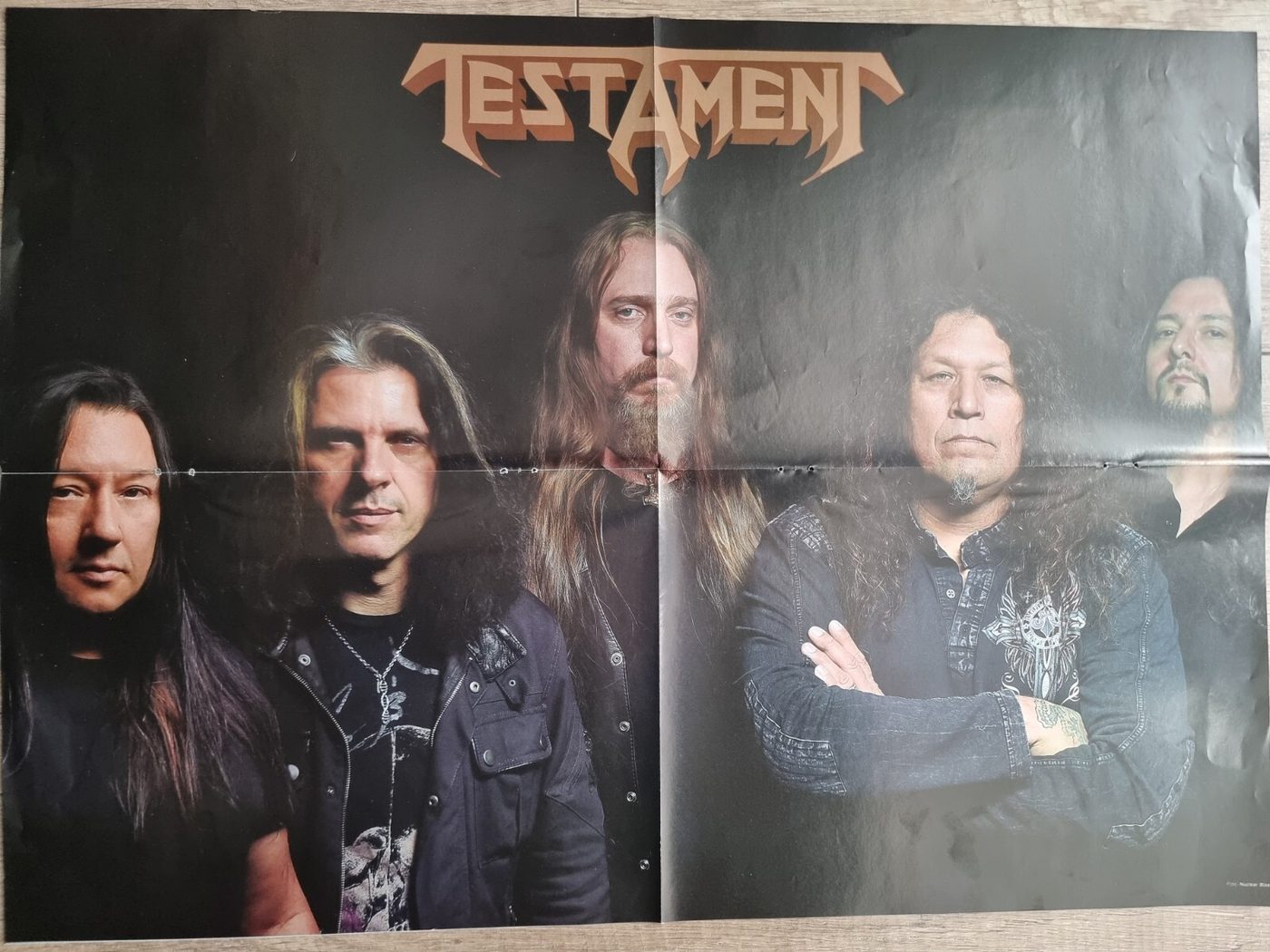 Testament poster, 55 × 40 cm