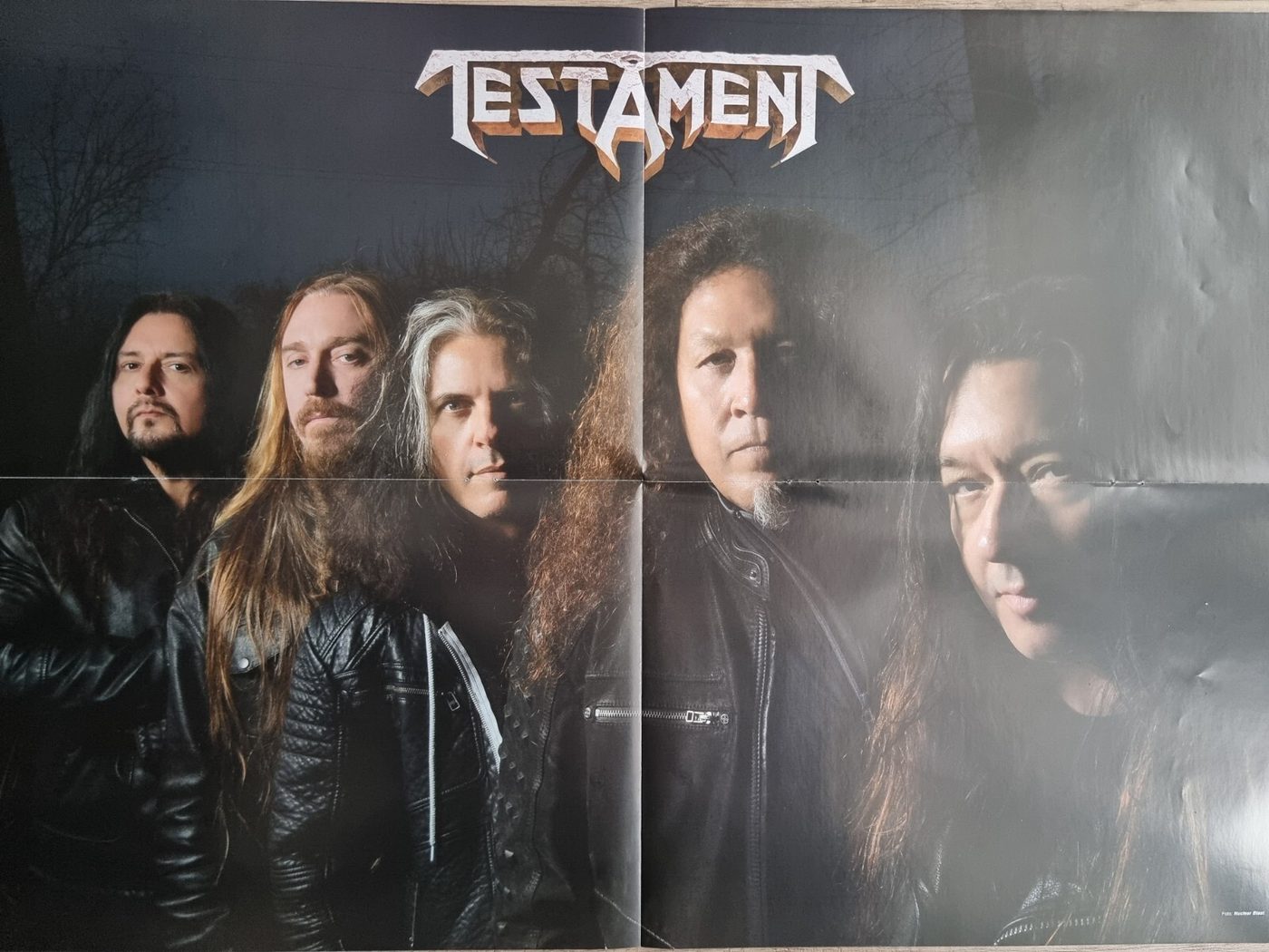 Testament poster, 55 × 40 cm