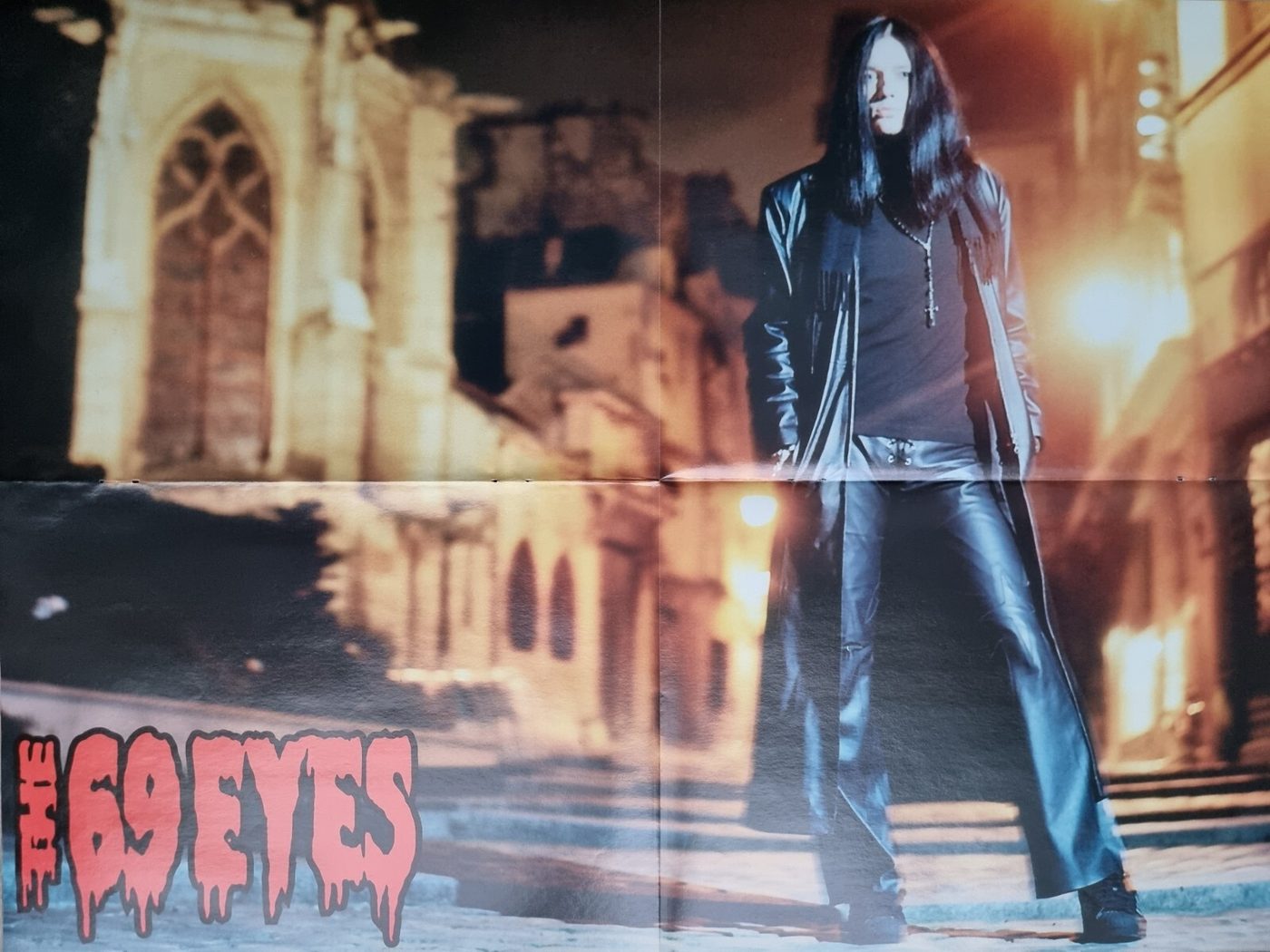 The 69 Eyes poster, 55 × 40 cm