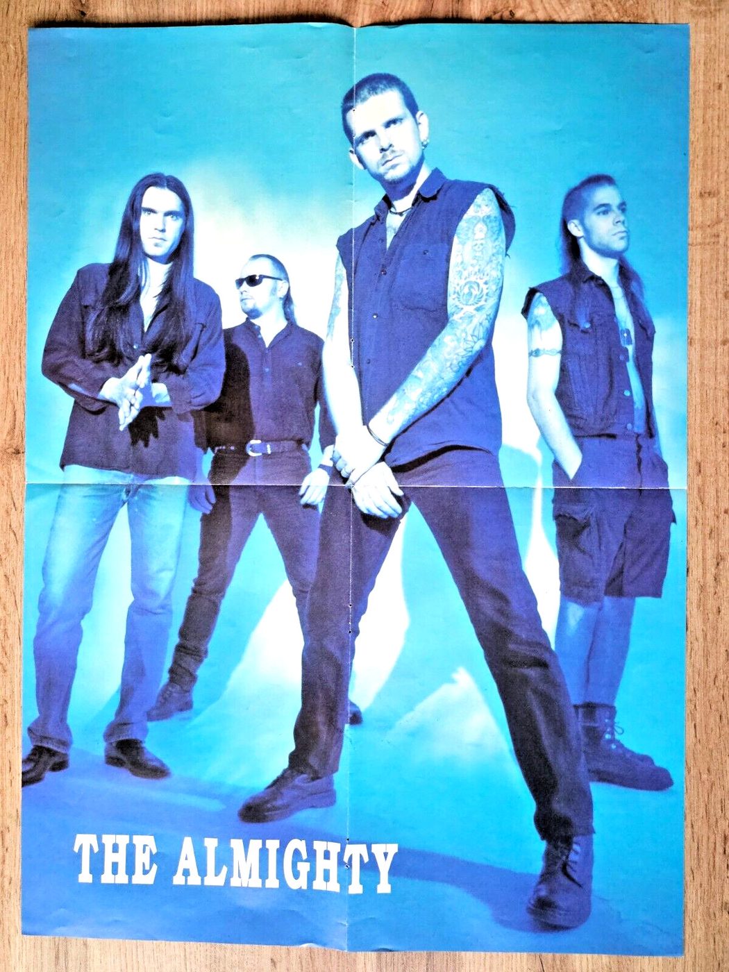 The Almighty poster, 40 × 55 cm