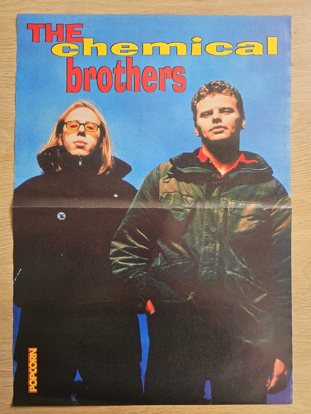 The Chemical Brothers poster, 30 × 40 cm