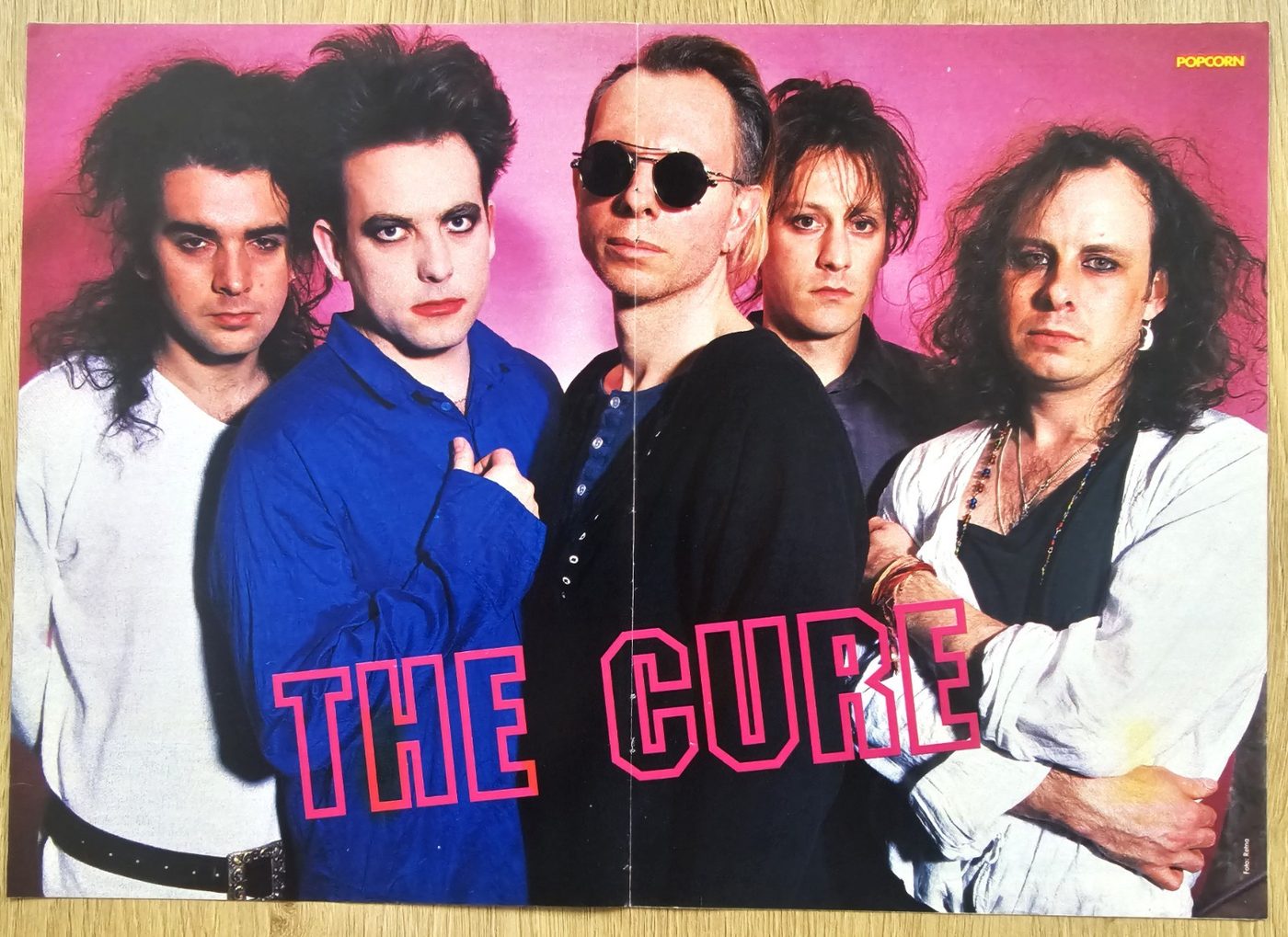 The Cure R. Smith poster, 40 × 30 cm
