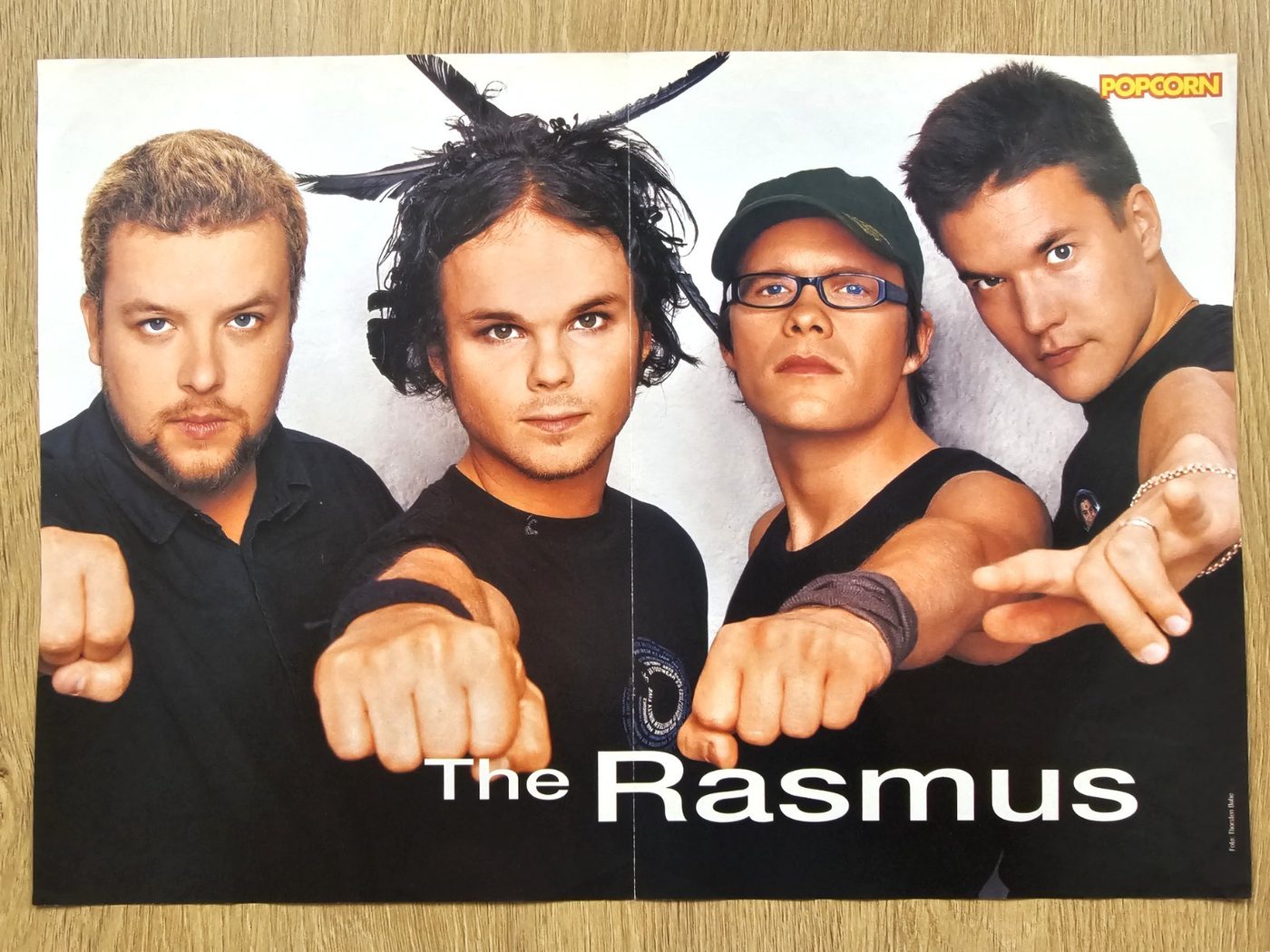 The Rasmus poster, 40 × 30 cm