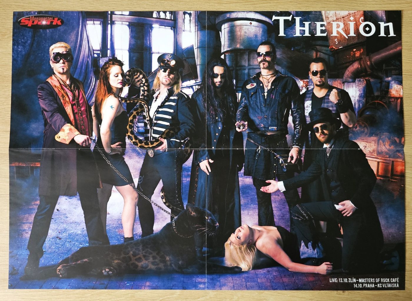 Therion poster, 55 × 40 cm