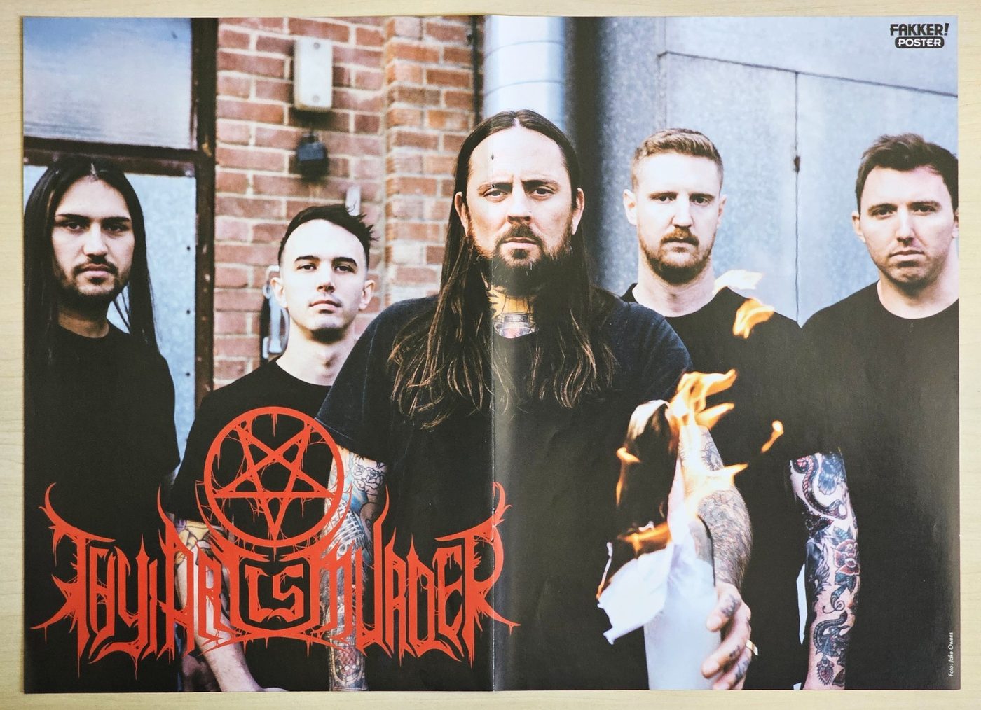 Thy Art is Murder poster, 40 × 30 cm