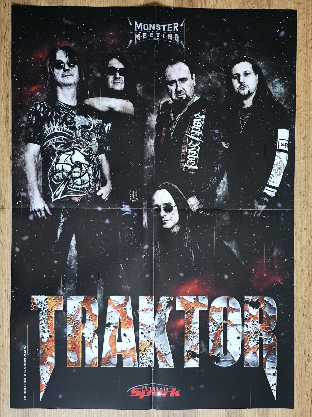 Traktor poster, 40 × 55 cm