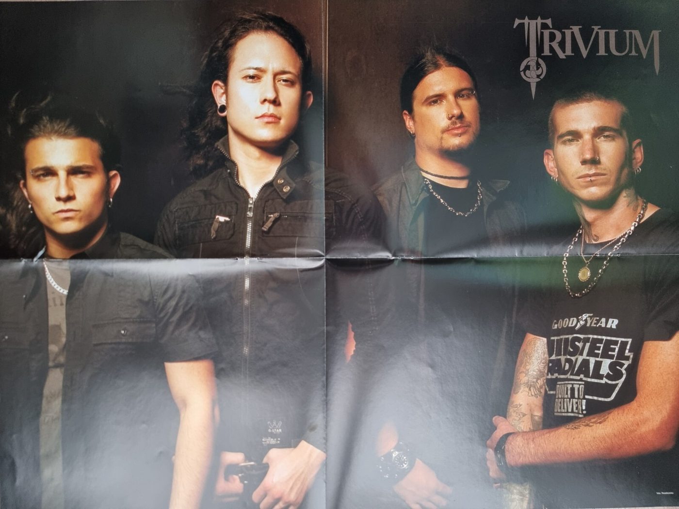 Trivium poster, 55 × 40 cm