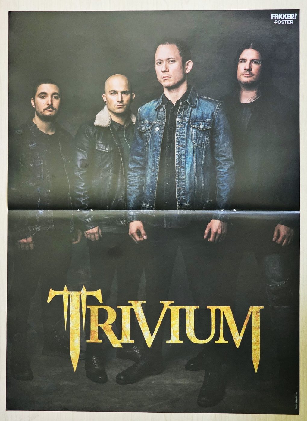 Trivium poster, 30 × 40 cm