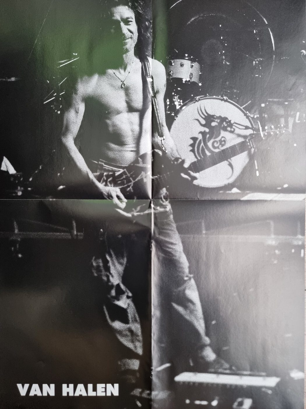 Van Halen poster, 40 × 55 cm