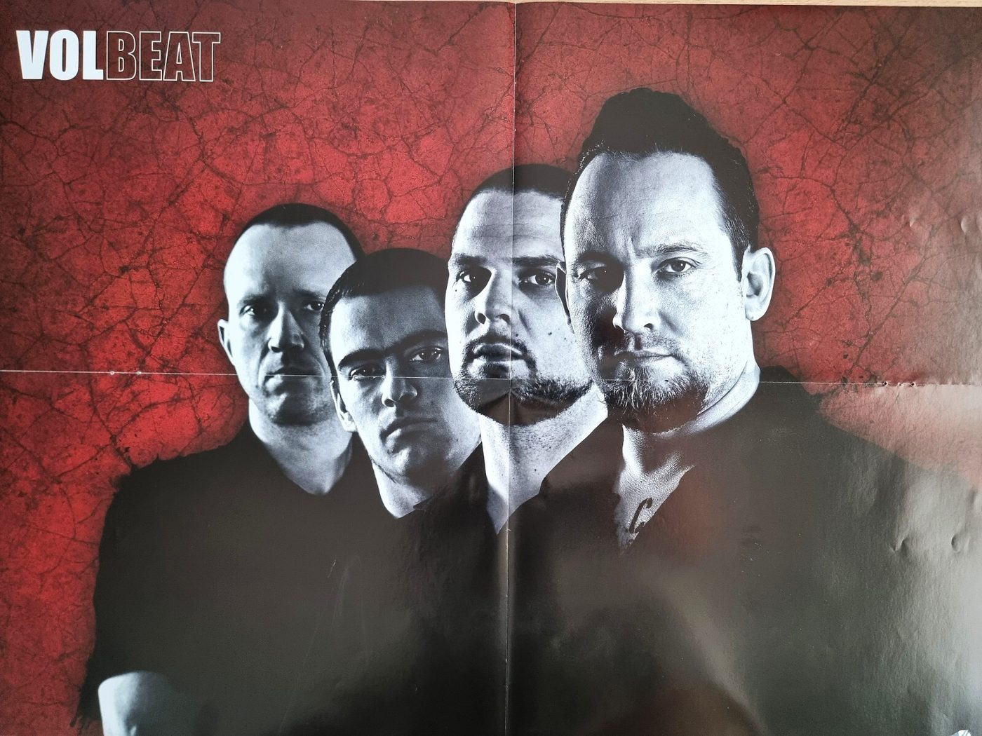 Volbeat poster, 55 × 40 cm