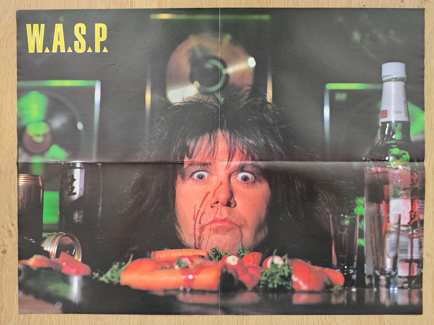 W.A.S.P. poster, 55 × 40 cm
