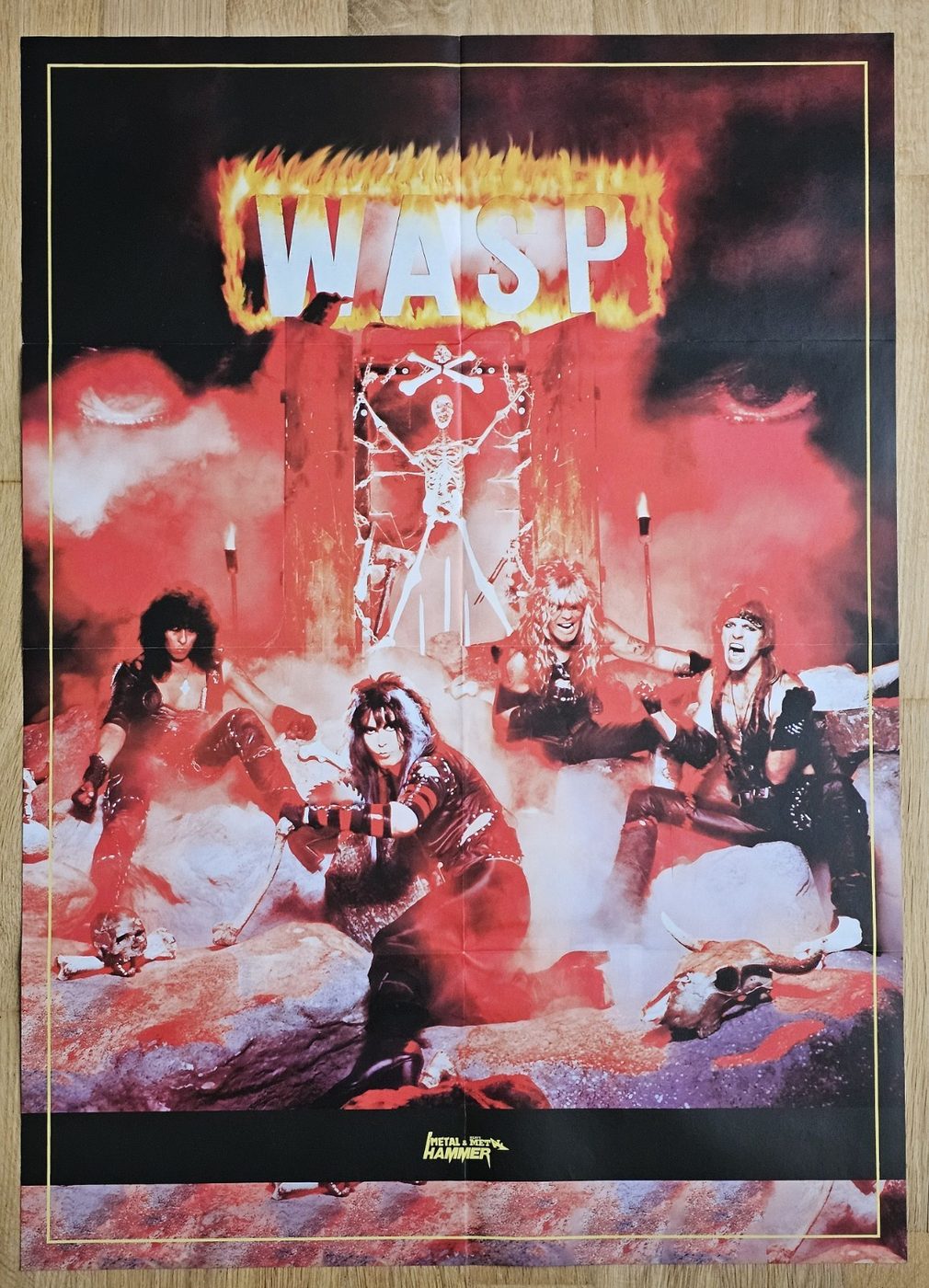W.A.S.P. poster, 50 × 70 cm