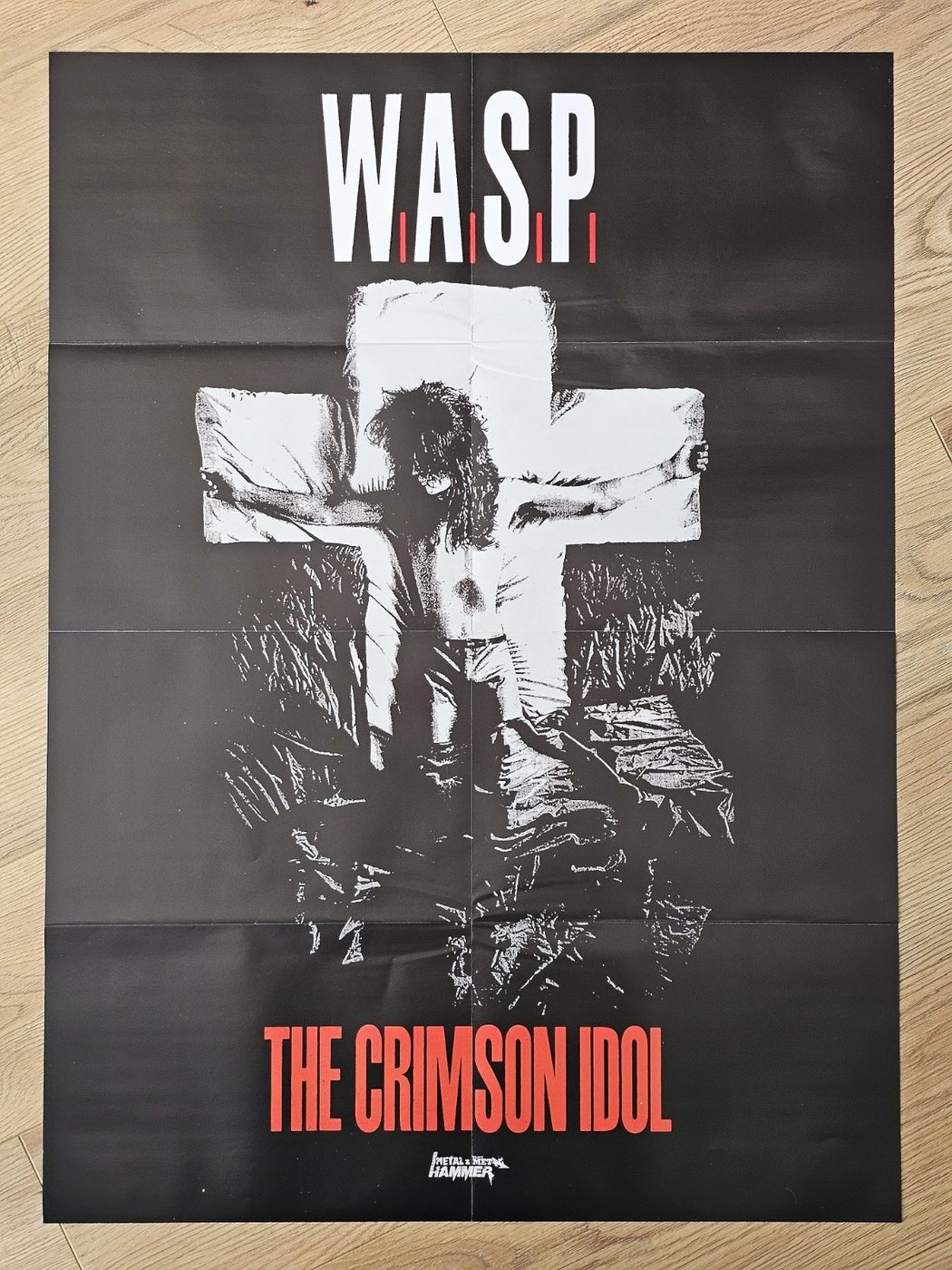 W.A.S.P. "The Crimson" poster, 55 × 75 cm