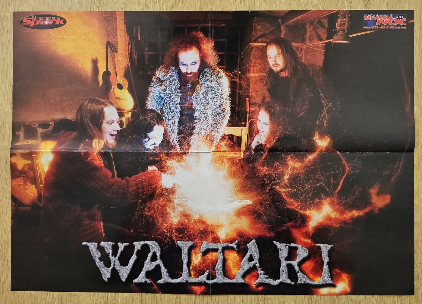 Waltari poster, 55 × 40 cm