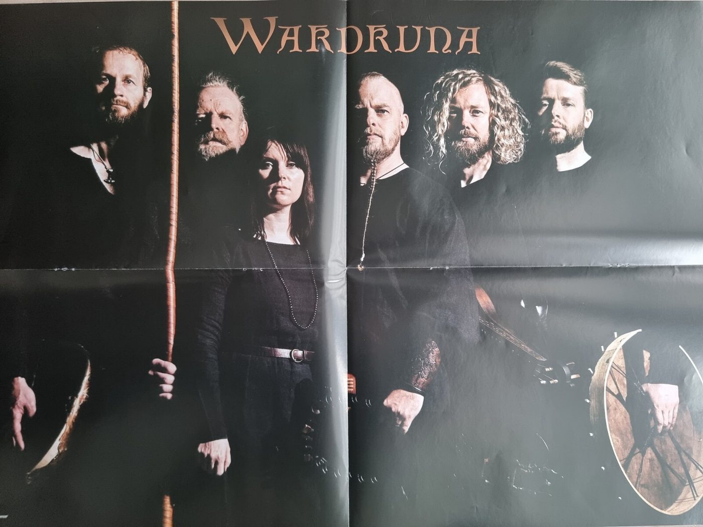 Wardruna poster, 55 × 40 cm