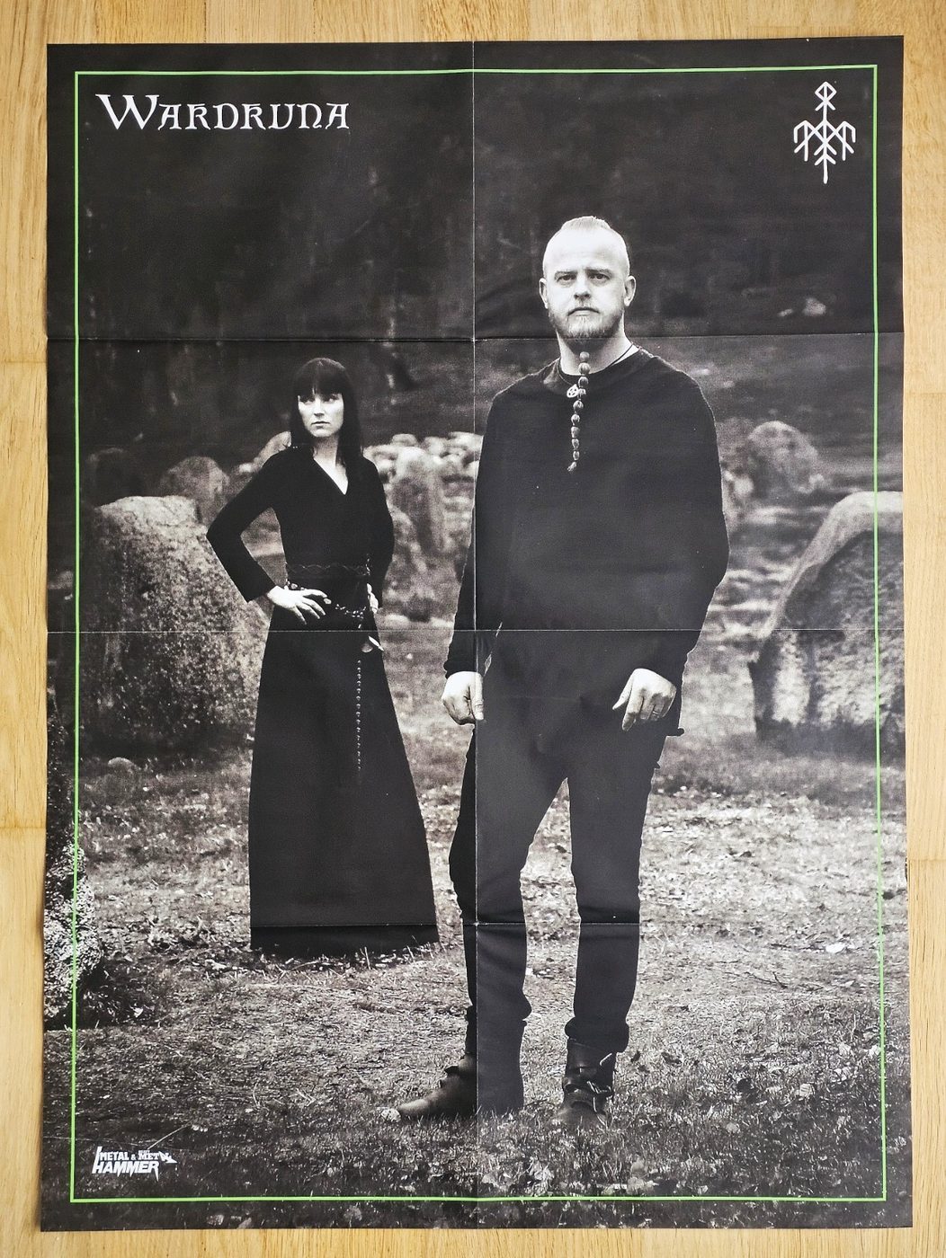 Wardruna poster, 55 × 75 cm