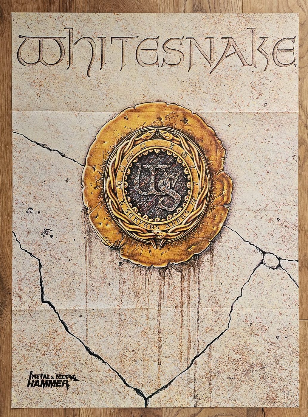 Whitesnake "1987" poster, 55 × 75 cm