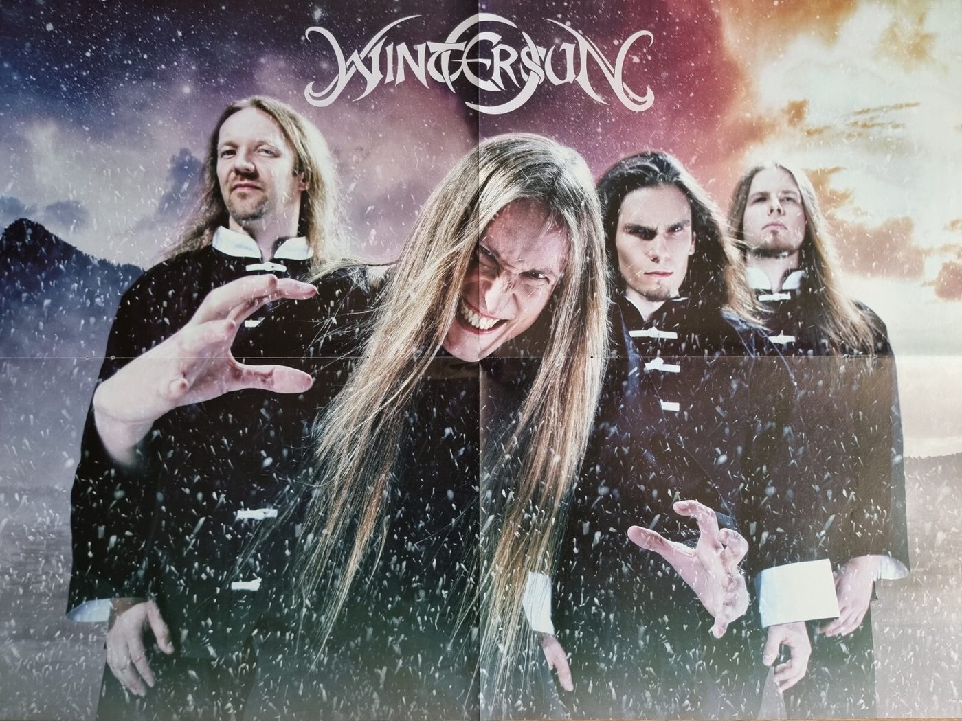 Wintersun poster, 55 × 40 cm