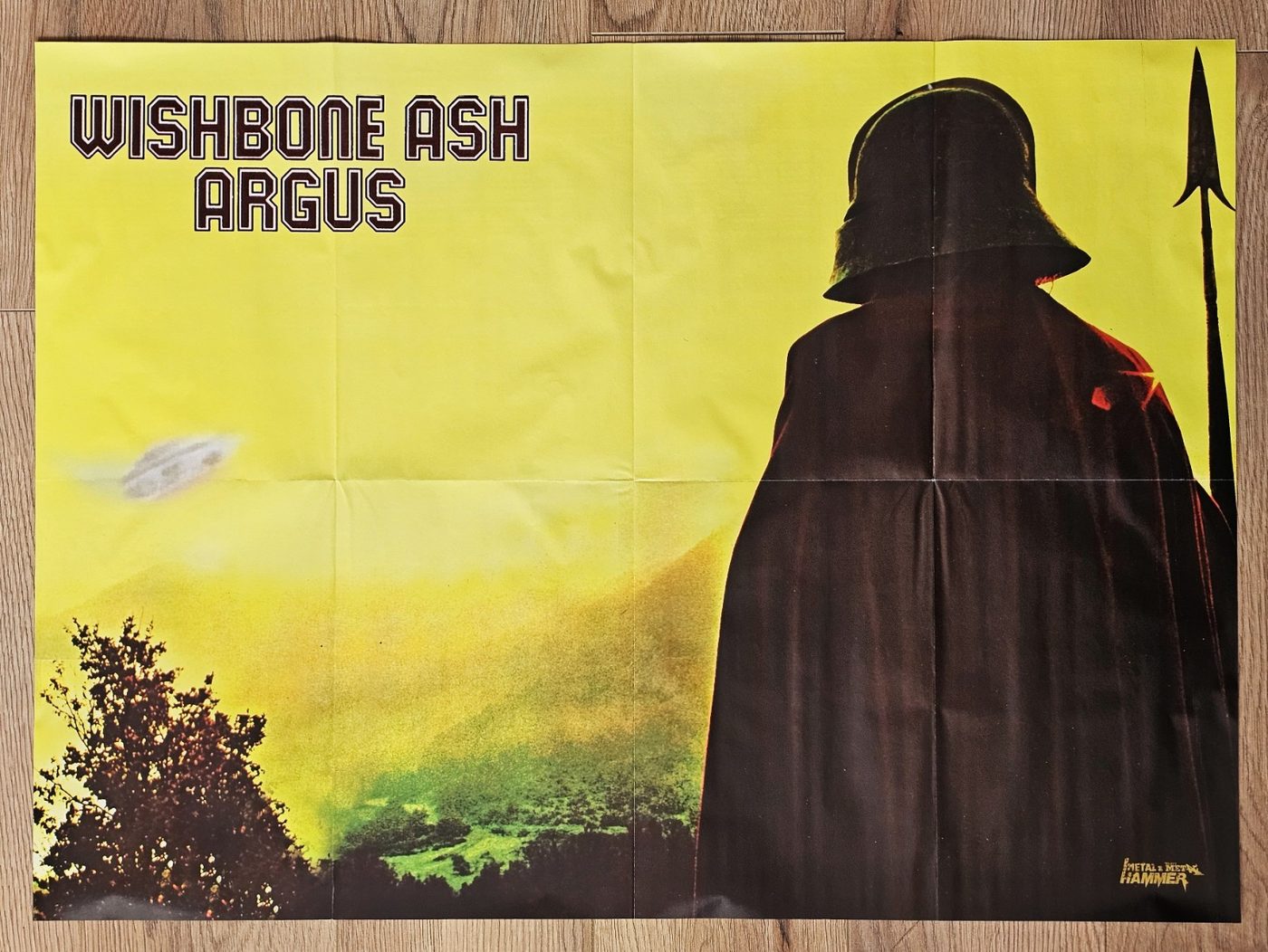 Wishbone Ash poster, 75 × 55 cm