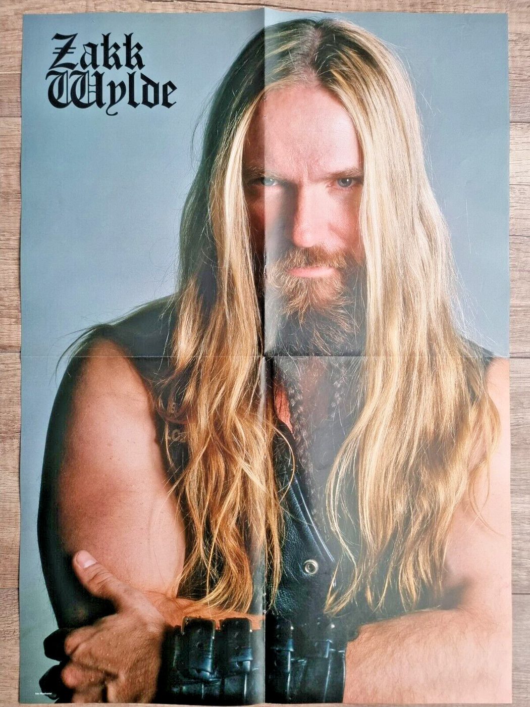 Zakk Wylde poster, 40 × 55 cm
